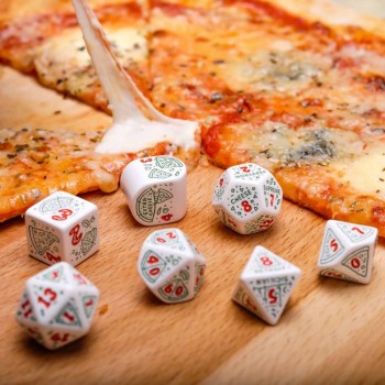 Pizza Pepperoni RPG kauliukų rinkinys Q WORKSHOP